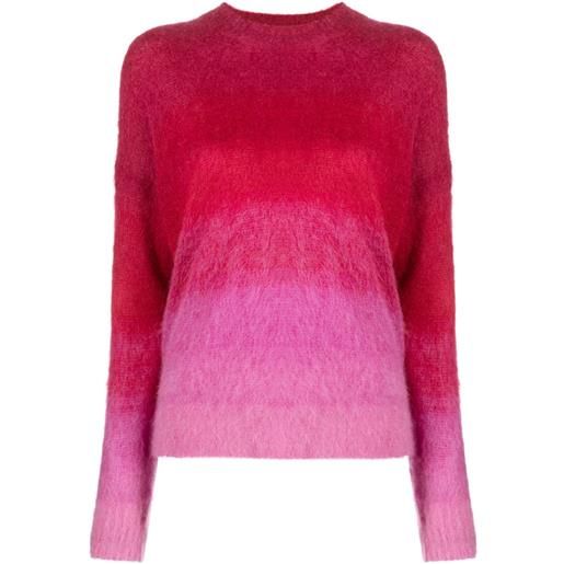 MARANT ÉTOILE maglione drussell a coste - rosa