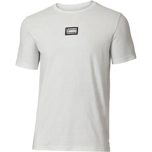 UNDER ARMOUR t-shirt under armour t-shirt elevated core bianco