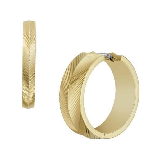 Fossil orecchini da donna, orecchini in argento sterling, oro (gold)