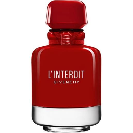 Givenchy l'interdit rouge ultime 50 ml eau de parfum - vaporizzatore