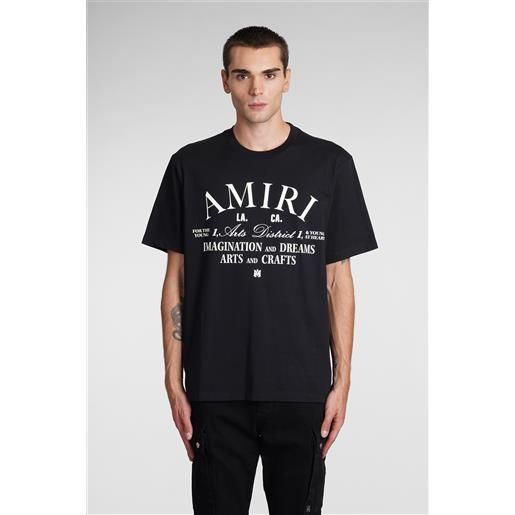 Amiri t-shirt in cotone nero