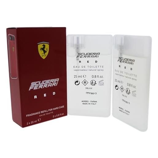 Ferrari red fragrance refill per rigida - eau de toilette spray 2 x 22,7 gram (refill) 2 stück