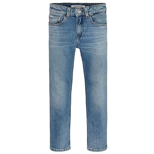 Calvin Klein Jeans jeans bambino dad fit bambino green blue wash ib0ib01709 12a