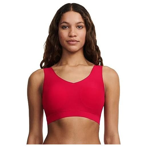 Chantelle softstretch, padded bra, intimo invisibile donna, coquelicot, xl plus