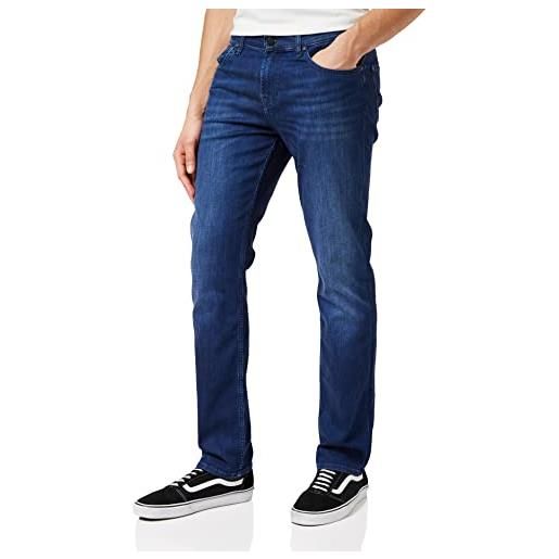 7 For All Mankind slimmy jeans slim, blu (mid blue pm), w40/l34 (taglia unica: 40) uomo