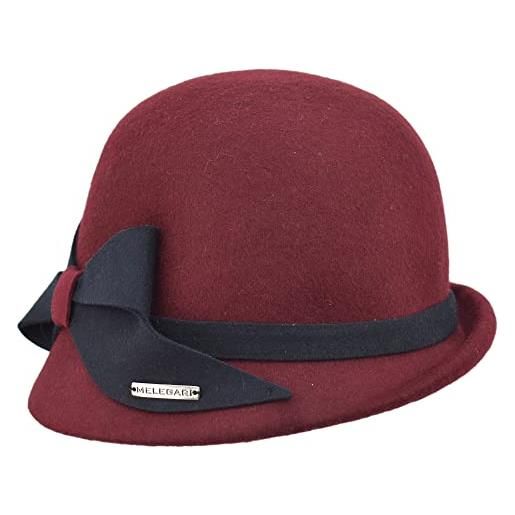 Cappello donna impermeabile in sire' lucido, regolabile, pieghevole,  produzione italiana