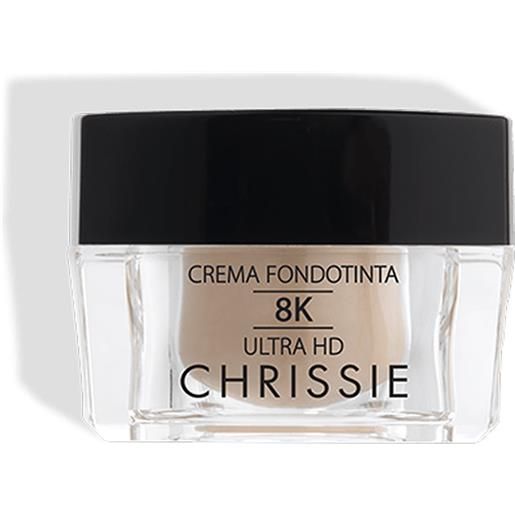 Chrissie Cosmetics chrissie crema fondotinta 8k ultra hd colore 101 spf15, 30ml