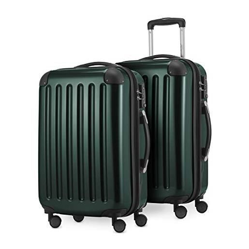 Hauptstadtkoffer bagaglio a mano, 55 cm, 84 l, verde