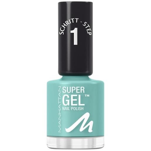 Manhattan make-up unghie super gel nail polish 695 peppermint promise