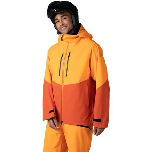 Rossignol evader jacket arancione l uomo