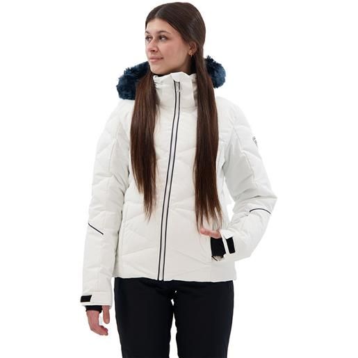 Rossignol staci jacket bianco l donna