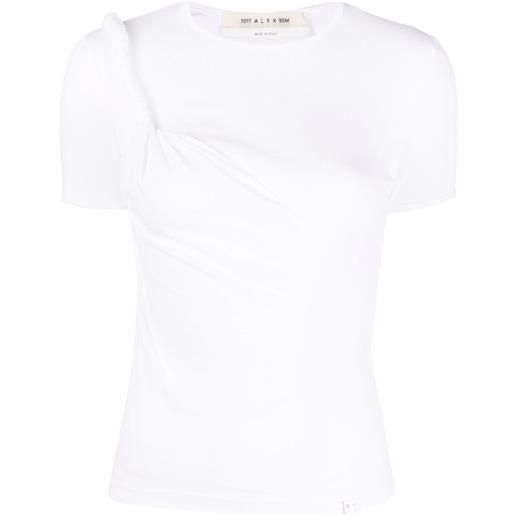 1017 ALYX 9SM t-shirt asimmetrica - bianco