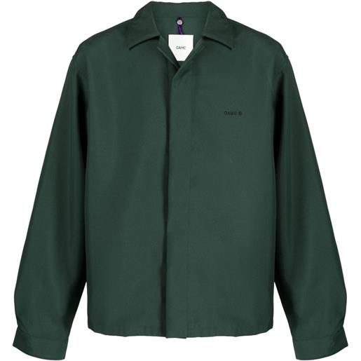 OAMC camicia con stampa - verde