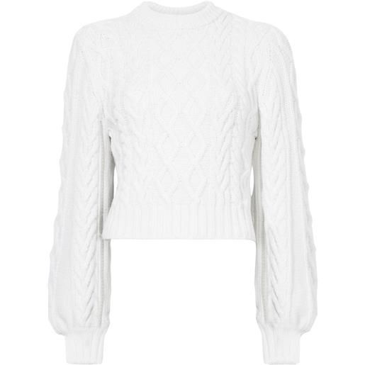 Proenza Schouler White Label maglione girocollo - bianco