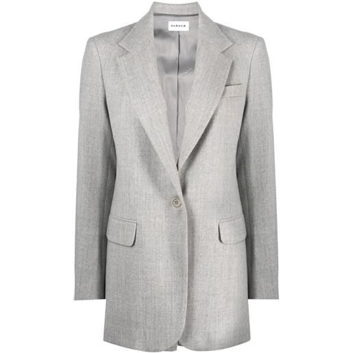 P.A.R.O.S.H. blazer giacca - grigio