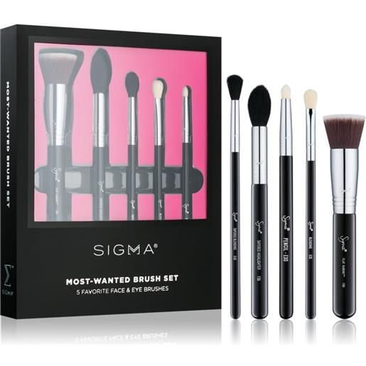 Sigma Beauty brush set most-wanted