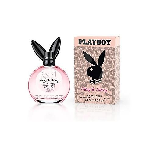 Playboy play it sexy eau de toilette, 1er pack (1 x 60 ml)
