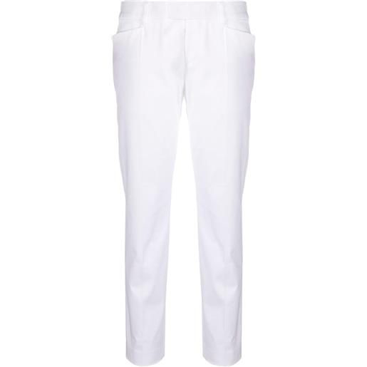Dsquared2 pantaloni slim - bianco
