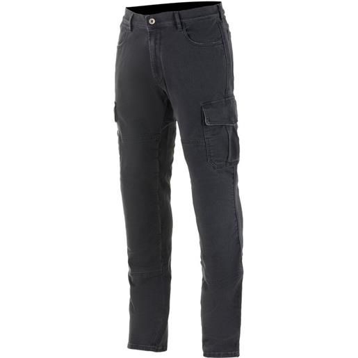 ALPINESTARS - pantaloni barton rinse plus nero