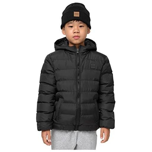 Urban classics giacca bambino invernale, piumino con cappuccio impermeabile, giacca trapuntata, disponibile in diversi colori e taglie da 110/116 - 158/173