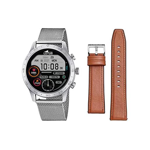 Lotus smartwatches fashion da uomo 50047/1, argento, bracciale