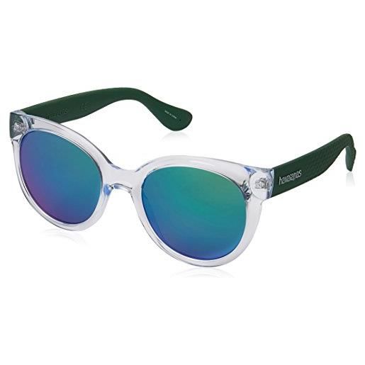 Havaianas ngoldnha/m z9 qtt 52 occhiali da sole, verde (cory green/green), donna