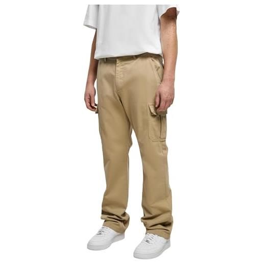 Urban Classics pantaloni cargo a gamba dritta, sabbia, 36 uomo