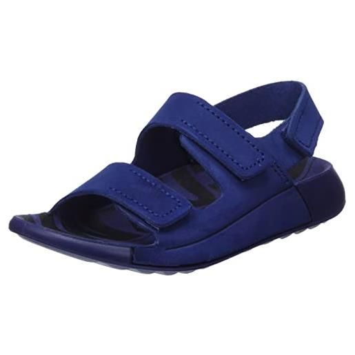 ECCO 2nd cozmo k flat sandal, blu scuro, 34 eu