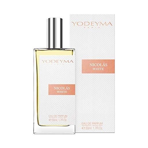 Generico yodeyma nicolas white eau de parfum 50ml. Profumo donna