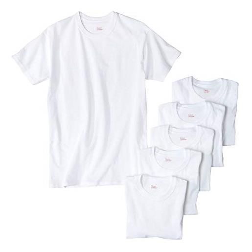 Hanes big and tall men's crew neck t-shirt - slightly imperfect t-shirt - 3 pack (xxl)