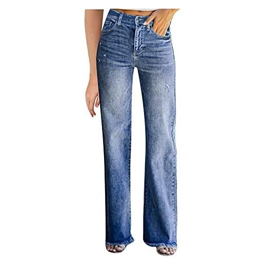 Fannyfuny vestiti jeans manica corta jeans con bottoni pantaloni vita alta con tasche in vita denim elastico da donna slim solid jeans da donna jeans farfallina