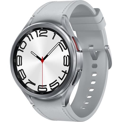 Samsung smartwatch Samsung galaxy watch6 classic 47mm argento (no samsung pay) [sm-r960nzsaeue]