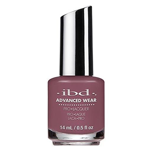 IBD just gel advanced wear nail polish, smokey plum
