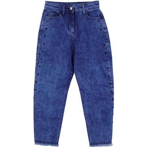 MONNALISA jeans in denim washed stretch