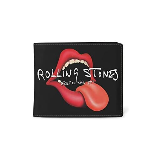 Rocksax the rolling stones wallet - exile on main street - 13cm x 12cm x 2cm - officially liecensed merchandise