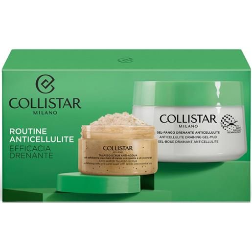 COLLISTAR SpA coll kit corpo t/scrub+gel fango
