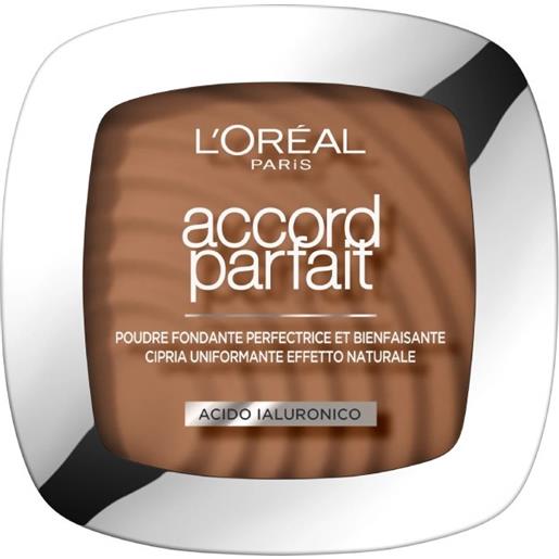 L'Oreal Paris accord parfait - cipria uniformante effetto naturale n. 8.5d caramel/toffee