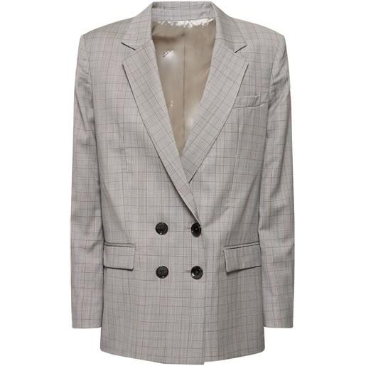 ISABEL MARANT blazer doppiopetto manelle in lana