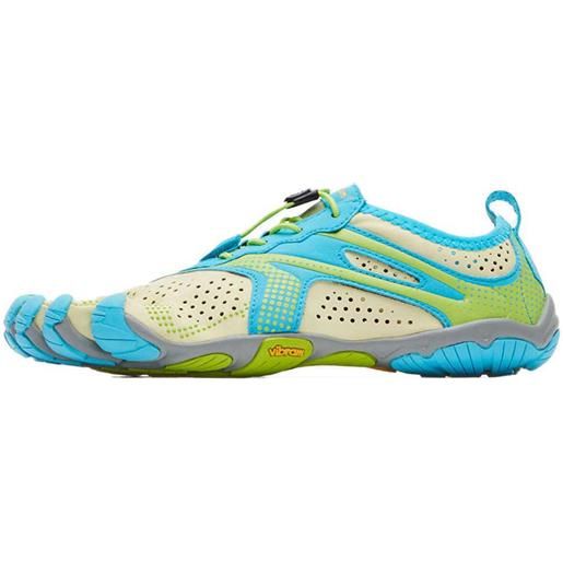 Vibram Fivefingers v- run trail running shoes verde, blu eu 36 donna
