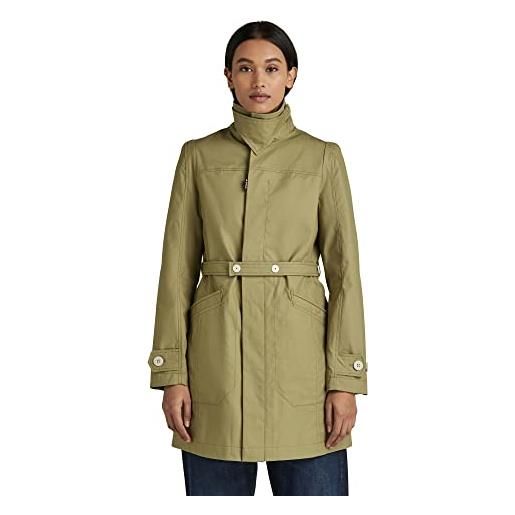 G-STAR RAW women's slim minor trench, verde (fresh army green d21015-a501-9822), m