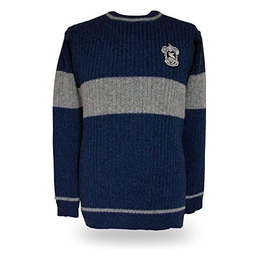 HARRY POTTER quidditch corvonero maglione originale dal film di lana d'agnello - xs