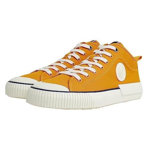 Pepe Jeans industry basic m, scarpa da ginnastica uomo, giallo (giallo ocra), 43 eu