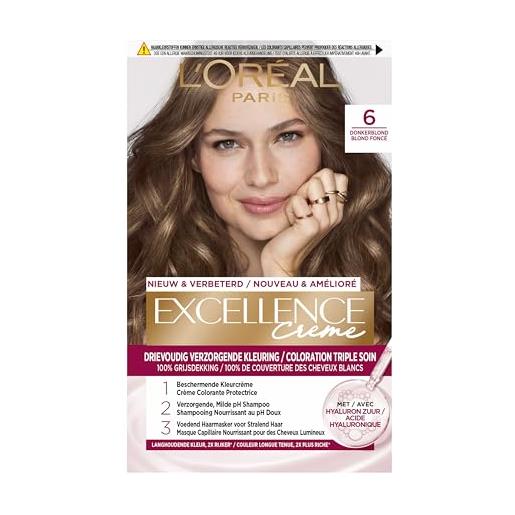 L'Oréal Paris excellence creme 6 - biondo scuro - colorazione permanente