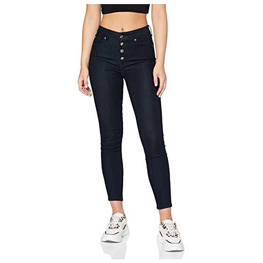 7 For All Mankind aubrey jeans skinny, blu (dark blue dk), w30/l27 (taglia unica: 30/27) donna