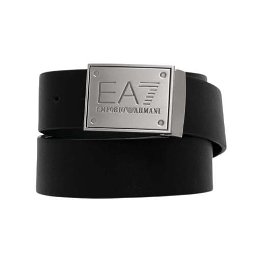 Emporio Armani cinta unisex ea7 modello plate black/green c24ea04 245524 taglia unica