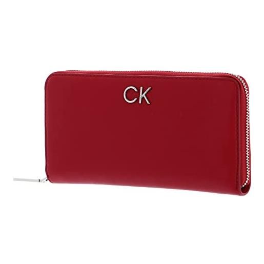 Calvin Klein re-lock zip around wallet l racing red