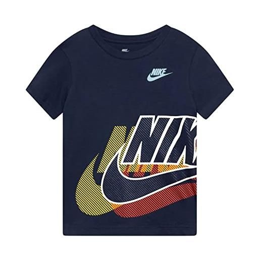 Nike t-shirt blu da bambino 86k546-u90