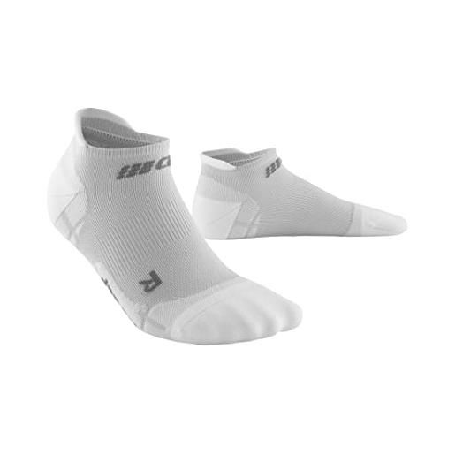 CEP - calzini ultralight compression no-show da uomo | calze sportive con tacco a compressione, colore: bianco carbonio. , m