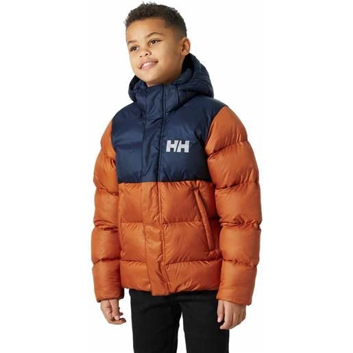 Helly Hansen vision puffy jacket arancione 8 years ragazzo