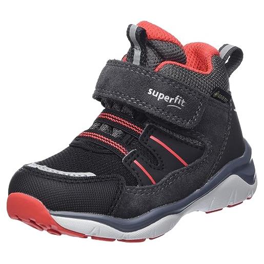 Superfit sport5, scarpe da ginnastica, grigio rosso 2000, 29 eu stretta